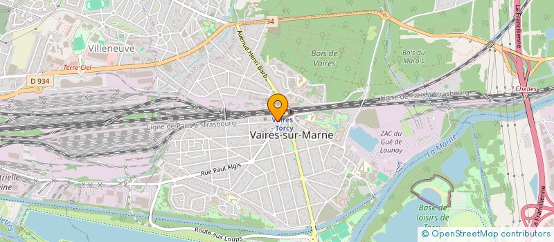 localisation de l'entreprise ILE DE FRANCE MAINTE SERVICE à VAIRES-SUR-MARNE