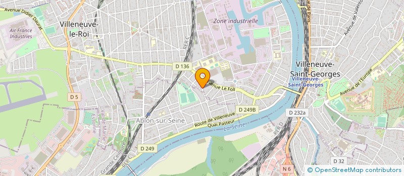 localisation de l'entreprise ILE DE FRANCE PAVAGE à VILLENEUVE-LE-ROI