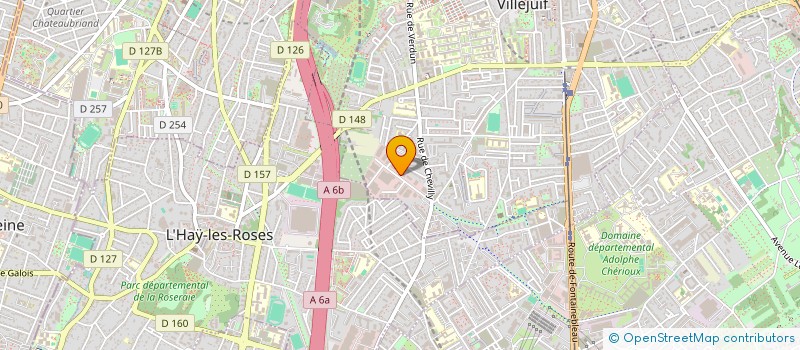 localisation de l'entreprise ILE DE FRANCE PLATRERIE SA à VILLEJUIF