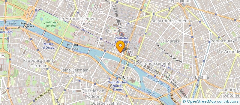 localisation de l'entreprise ILE DE FRANCE RECOUVREMENT à PARIS