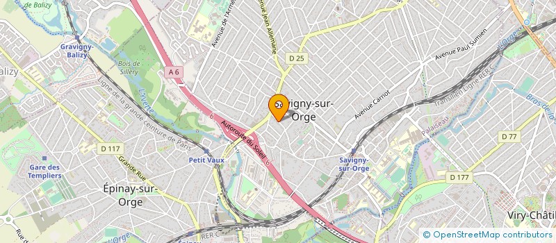 localisation de l'entreprise ILE DE FRANCE RENOVATION à SAVIGNY-SUR-ORGE