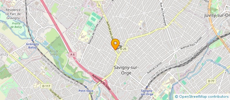localisation de l'entreprise ILE DE FRANCE SERVICES à SAVIGNY-SUR-ORGE