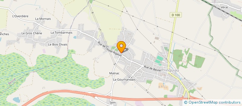 localisation de l'entreprise ILE DE LA REUNION  PRINQUIAU