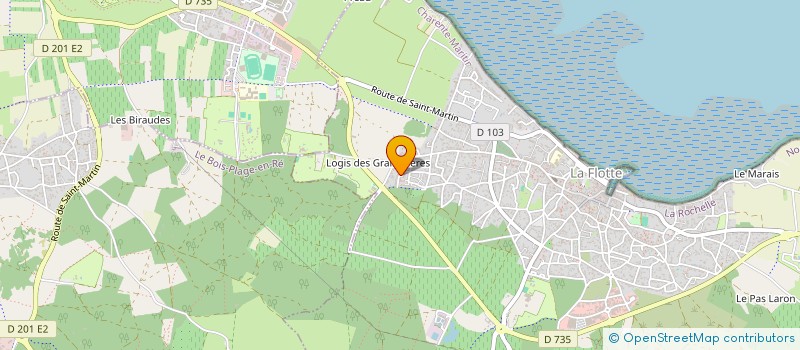 localisation de l'entreprise ILE DE RE INCENDIE  LA FLOTTE