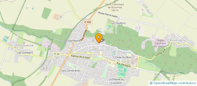 localisation de l'entreprise ILE DE TERROIR  LIMOURS