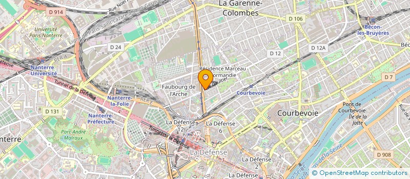 localisation de l'entreprise ILE DES FEMMES à COURBEVOIE
