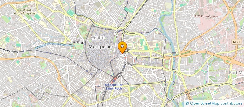 localisation de l'entreprise ILE DES MARINAS SCI à MONTPELLIER