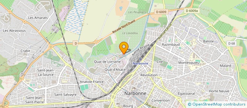 localisation de l'entreprise ILE DU GUA à NARBONNE