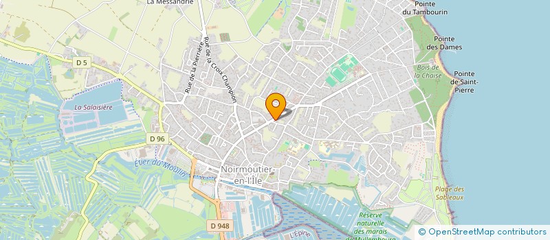 localisation de l'entreprise ILE O'BARBIER  NOIRMOUTIER-EN-L'ILE