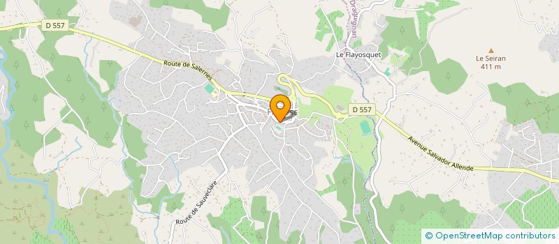 localisation de l'entreprise ILE O PAINS  FLAYOSC