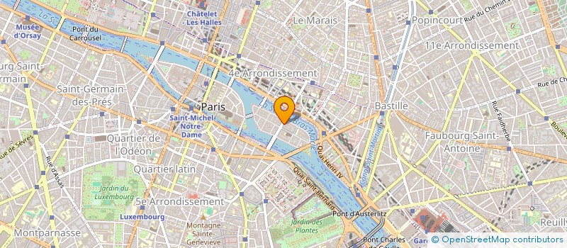 localisation de l'entreprise ILE SAINT LOUIS SANTE SERVICES  PARIS