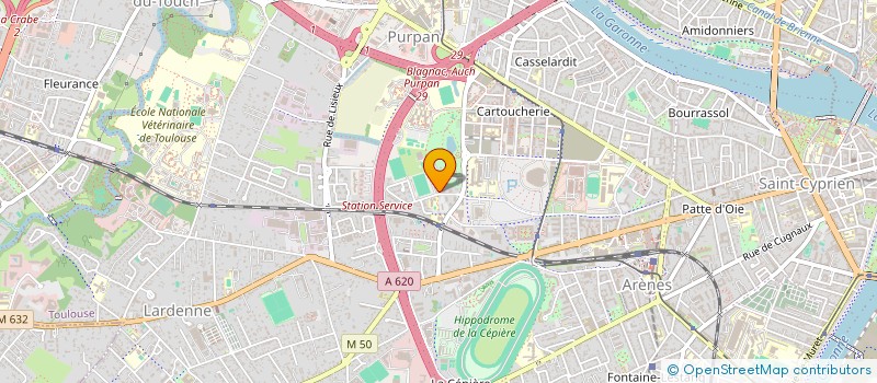localisation de l'entreprise ILE VERTE TSING TAO à TOULOUSE
