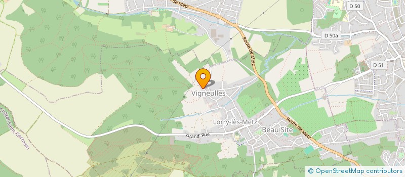 localisation de l'entreprise ILEA  LORRY-LES-METZ