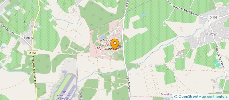 localisation de l'entreprise ILEA INDUSTRIES  MARTILLAC