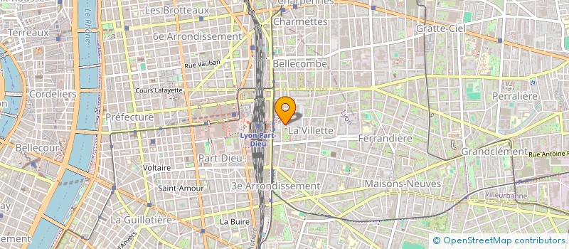 localisation de l'entreprise ILEBO  LYON