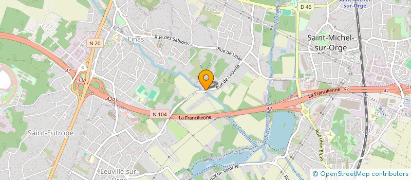 localisation de l'entreprise ILEC RESEAUX à LONGPONT-SUR-ORGE