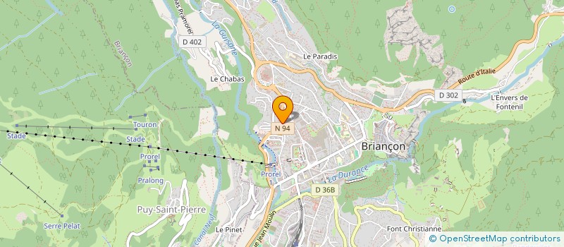 localisation de l'entreprise ILEJ à BRIANCON