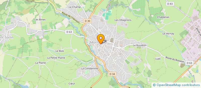 localisation de l'entreprise ILEJA  MORNANT