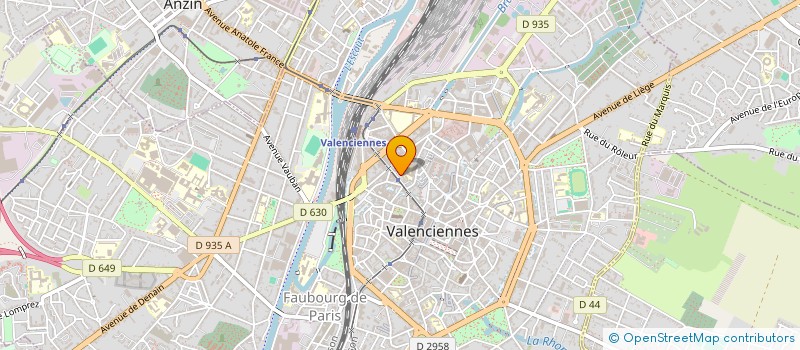 localisation de l'entreprise ILEN à VALENCIENNES