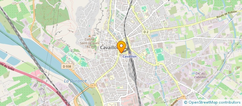 localisation de l'entreprise ILENA  CAVAILLON