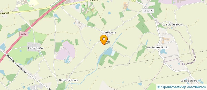 localisation de l'entreprise ILENOVA à LA ROCHE-SUR-YON
