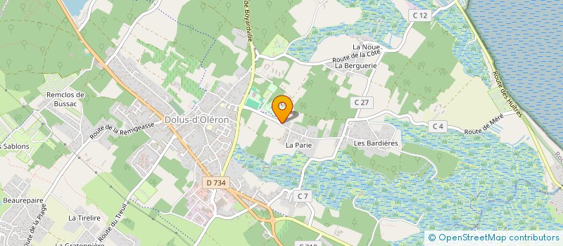 localisation de l'entreprise ILEO  DOLUS-D'OLERON