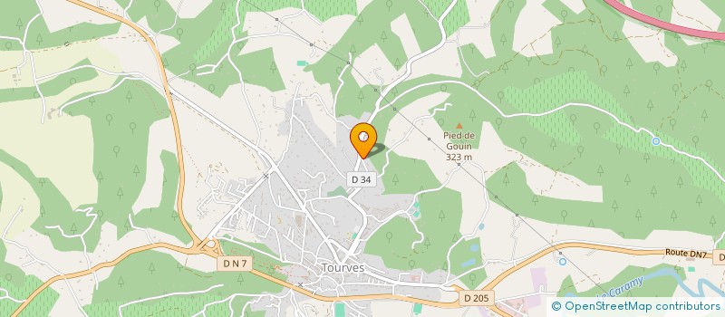 localisation de l'entreprise ILEO13OR  POURRIERES