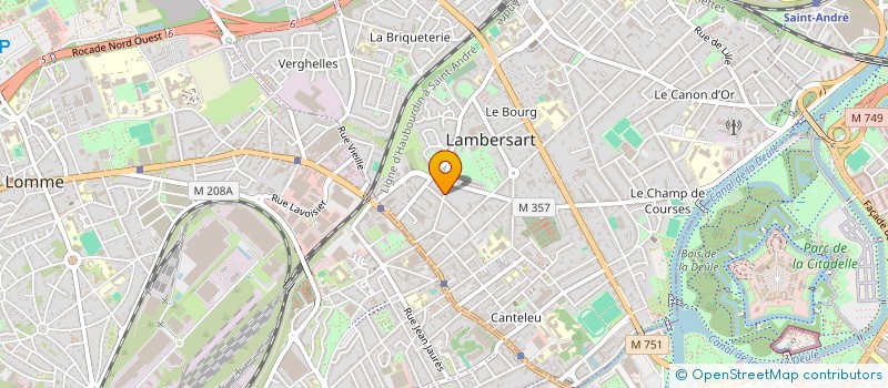 localisation de l'entreprise ILERI à LAMBERSART