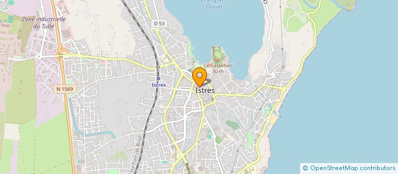 localisation de l'entreprise ILES & AILES VOYAGES  ISTRES