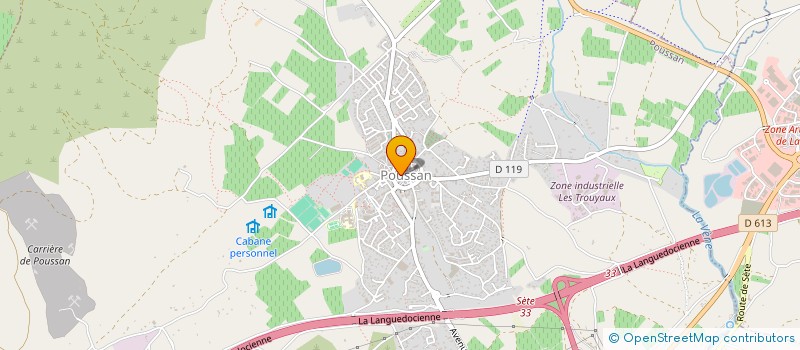 localisation de l'entreprise ILES EPARSES  POUSSAN