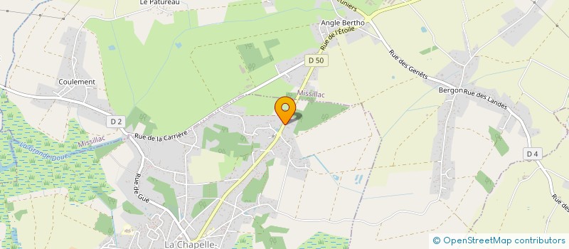 localisation de l'entreprise ILESETRIVAGES à LA CHAPELLE-DES-MARAIS