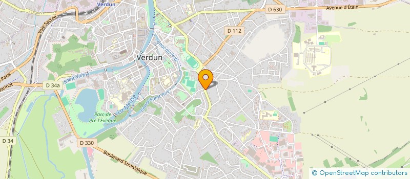 localisation de l'entreprise ILEVAD à VERDUN