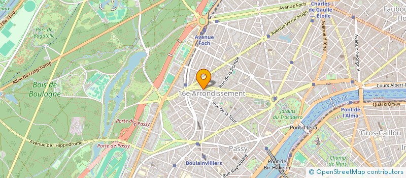 localisation de l'entreprise ILEX  PARIS