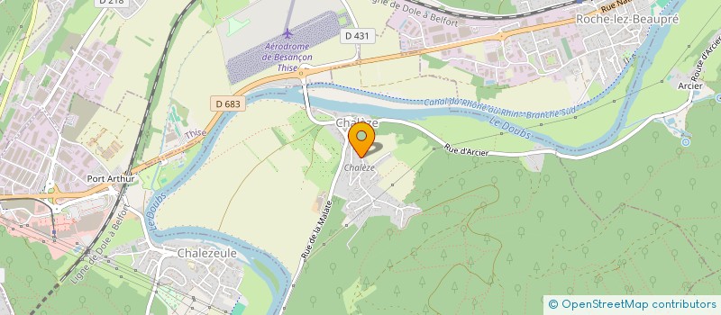 localisation de l'entreprise ILEX CONSULTANT  CHALEZE