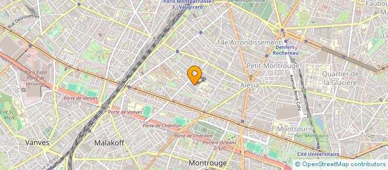 localisation de l'entreprise ILFA RENOV  PARIS 14