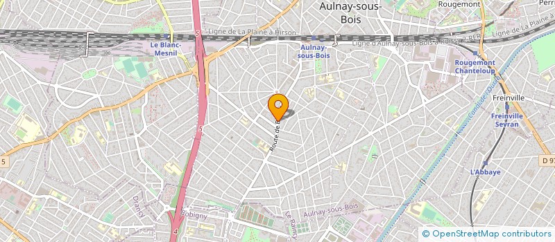 localisation de l'entreprise ILFREC à AULNAY-SOUS-BOIS
