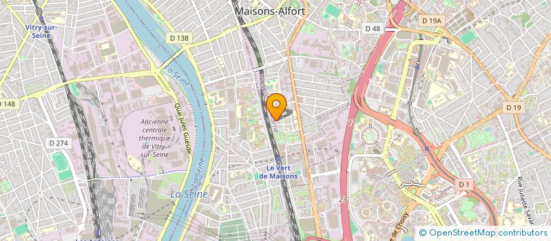 localisation de l'entreprise ILG SARL à MAISONS-ALFORT