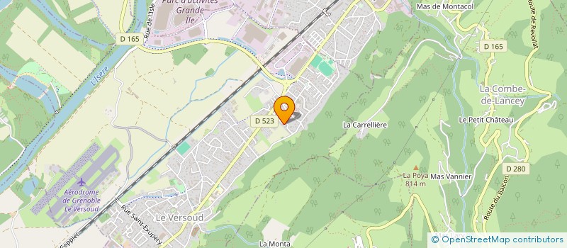 localisation de l'entreprise ILGIMMO  LE VERSOUD