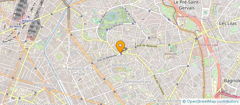 localisation de l'entreprise ILHAM TELECOM  PARIS