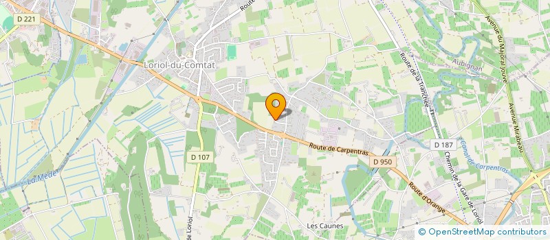 localisation de l'entreprise ILHAN 2F  LORIOL-DU-COMTAT