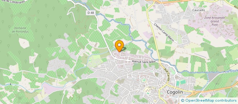 localisation de l'entreprise ILHAN CONSTRUCTION à COGOLIN