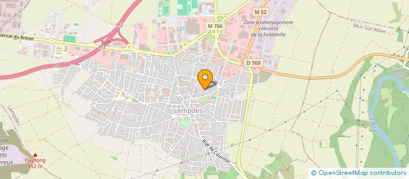 localisation de l'entreprise ILHAN IMMOBILIER  LEMPDES