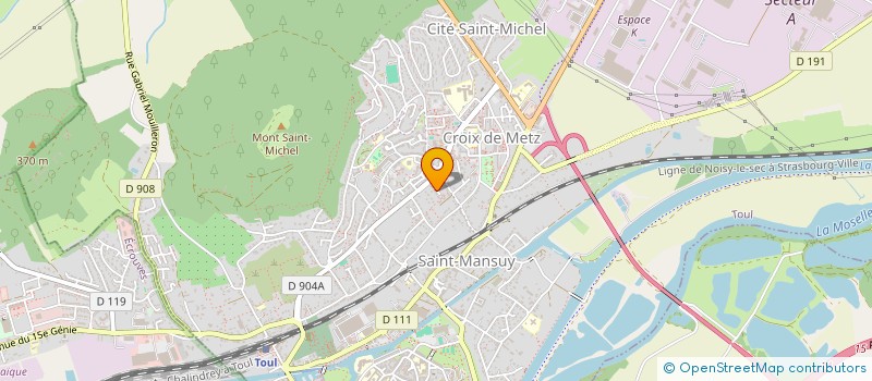 localisation de l'entreprise ILHAN IRFAN  TOUL