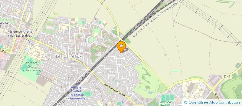 localisation de l'entreprise ILHAN SE à GONESSE