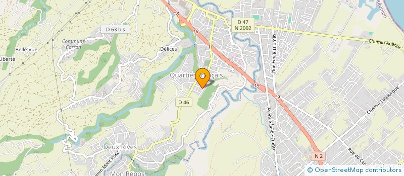 localisation de l'entreprise ILHANN  SAINTE-SUZANNE