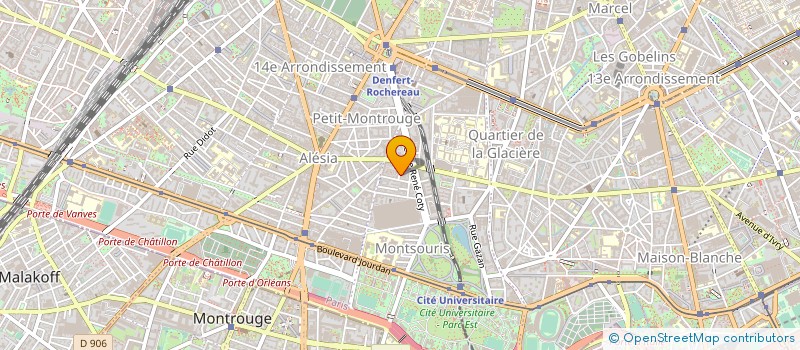 localisation de l'entreprise ILHEM AMBU à PARIS
