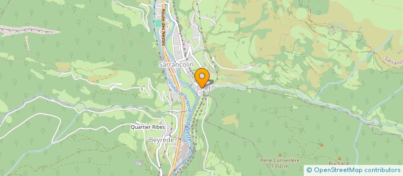 localisation de l'entreprise ILHET ET SON PATRIMOINE  ILHET