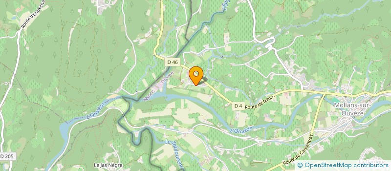 localisation de l'entreprise ILHOA  MOLLANS-SUR-OUVEZE