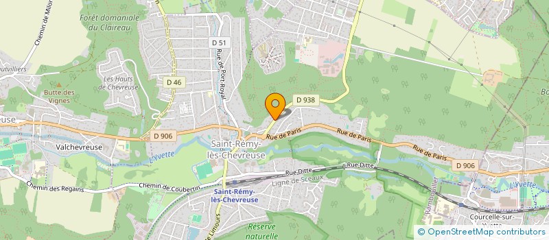 localisation de l'entreprise ILI & C  SAINT-REMY-LES-CHEVREUSE