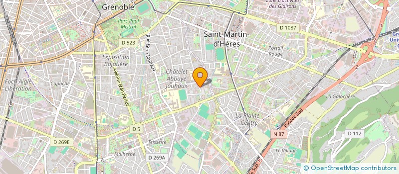 localisation de l'entreprise ILI INVEST  GRENOBLE